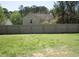 Large fenced-in backyard featuring well-maintained grass at 6737 Mason Creek Rd, Douglasville, GA 30135