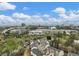 Expansive view of rooftops nestled among verdant trees against a backdrop of the city skyline under a blue sky at 3501 Chattahoochee Summit Se Ln, Atlanta, GA 30339