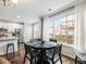 Dining room features a large window and modern furnishings at 3501 Chattahoochee Summit Se Ln, Atlanta, GA 30339