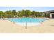 Resort style community pool with plenty of seating for all residents at 823 Mackay Crk, Woodstock, GA 30188