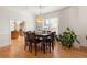 Formal dining area with hardwood floors, adjacent to the kitchen, perfect for entertaining at 1159 Thornwell Ne Dr, Brookhaven, GA 30319