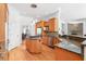 Beautiful kitchen with stainless steel appliances, granite countertops, and a central island perfect for cooking at 1159 Thornwell Ne Dr, Brookhaven, GA 30319