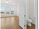 Bright bedroom with lots of natural light and attached water closet at 625 Skytop Dr, Cumming, GA 30040