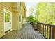Large wooden deck perfect for outdoor entertaining at 144 Grayland Hills Ct, Lawrenceville, GA 30046