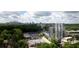 Breathtaking aerial view of high-rise living with stunning city skyline backdrop surrounded by lush green space at 2425 Peachtree Ne Rd # 1409, Atlanta, GA 30305