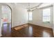Dining area with abundant natural light and hardwood flooring at 2361 Maplewood Ct # 25, Atlanta, GA 30339