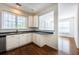 Kitchen view with stainless steel appliances and tile backsplash at 2361 Maplewood Ct # 25, Atlanta, GA 30339