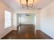 Bright living room featuring hardwood floors, natural light and open floor plan for seamless flow to other areas at 2361 Maplewood Ct # 25, Atlanta, GA 30339