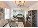 Charming living room view into the main bedroom area, creating an inviting and stylish space at 2361 Maplewood Ct # 25, Atlanta, GA 30339