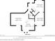 Detailed floor plan of the main level showcasing the kitchen, living room, dining room, and Gathering room at 2470 Suwanee Lakes Trl, Suwanee, GA 30024