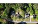 An aerial view of the homes amongst lush green trees giving a sense of privacy at 260 Eastwood Forest, Covington, GA 30014