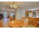 Dining area connected to kitchen and living room at 260 Eastwood Forest, Covington, GA 30014