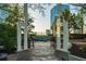 Charming outdoor seating area with modern furniture, lush greenery, and scenic views of the surrounding cityscape at 3324 Peachtree Ne Rd # 1518, Atlanta, GA 30326