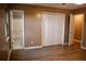 Cozy bedroom features wood floors, ample closet space, and a connected bathroom at 3867 Cherie Glen Rd, Snellville, GA 30039