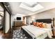 Spacious bedroom features hardwood floors, skylights, ensuite bathroom, and modern decor at 1570 Dekalb Ne Ave # F, Atlanta, GA 30307