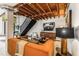 Living room with concrete floors, exposed ceiling, accent furniture, and modern art at 1570 Dekalb Ne Ave # F, Atlanta, GA 30307