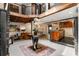 Bright, open living space featuring modern decor, a kitchen, and an upper loft at 1570 Dekalb Ne Ave # F, Atlanta, GA 30307