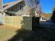 Fenced backyard offers privacy and security with newly installed wooden fence at 278 Mission Oak Se Dr, Grayson, GA 30017