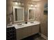 Bathroom featuring double vanity, modern fixtures, and ample storage at 278 Mission Oak Se Dr, Grayson, GA 30017