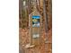 Trail marker for the Silver Comet Connector trail system at 1021 Magnolia Se Dr, Smyrna, GA 30082