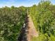 Aerial view of neighborhood street lined with lush trees at 1983 Silver Birch Se Dr, Smyrna, GA 30080