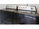 Well-maintained laundry room features sleek, modern washer and dryer at 307 Jessica Way, Canton, GA 30114