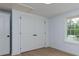 Bedroom featuring large closet, natural light, neutral walls, and hardwood flooring at 505 Cedar Creek Nw Rd, Cartersville, GA 30121