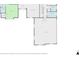 Floor plan featuring a bedroom, dining area, foyer, laundry, garage, and bathrooms at 135 Antoinette Ave, Mcdonough, GA 30252