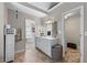 Bathroom featuring and sinks with vanity cabinets, linen closet and walk-in closet at 1270 Cameron Crk, Marietta, GA 30062