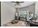 Bedroom with hardwood floors, lots of natural light, and computer equipment at 1270 Cameron Crk, Marietta, GA 30062