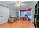 Bedroom with a window with curtains, and a desk with computer equipment at 1270 Cameron Crk, Marietta, GA 30062