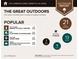 Outdoor report shows the close proximity to golf courses, parks, hiking trails and other outdoor activities at 1270 Cameron Crk, Marietta, GA 30062
