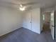 Bright bedroom features neutral carpet and ceiling fan at 2424 Turtle Xing Ne, Marietta, GA 30066