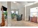 Bonus room featuring neutral paint, lots of windows, and a leather chair at 609 Eskimo Ct, Cts, Hampton, GA 30228