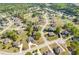Aerial view showcases the community's landscape with lush greenery, and manicured lawns, offering an active lifestyle at 755 Peninsula Overlook, Hampton, GA 30228