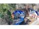 Aerial view of a well-maintained two-story home with manicured landscaping and a spacious driveway at 1081 Talon Trce, Lawrenceville, GA 30043