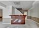 Basement area with custom bar and stairs at 1081 Talon Trce, Lawrenceville, GA 30043