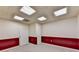 View of the basement, featuring two white doors and red wainscoting at 1081 Talon Trce, Lawrenceville, GA 30043