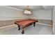View of a basement featuring a red pool table at 1081 Talon Trce, Lawrenceville, GA 30043