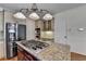 Kitchen with stainless steel appliances, gas cooktop, and ample cabinet space at 1081 Talon Trce, Lawrenceville, GA 30043