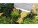 Aerial view of a private backyard with mature trees and a well-maintained lawn, perfect for outdoor enjoyment at 1425 Parkmont Dr, Roswell, GA 30076