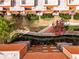 Aerial view of property's beautifully landscaped courtyard, showcasing trees and winding walkways at 273 12Th Ne St # 313, Atlanta, GA 30309