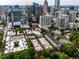 Aerial view showing property's close proximity to Atlanta skyline and surrounding neighborhood at 273 12Th Ne St # 313, Atlanta, GA 30309