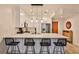 Modern kitchen featuring stainless steel appliances and a breakfast bar with seating for four at 273 12Th Ne St # 313, Atlanta, GA 30309