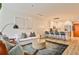 Living space featuring modern decor, an open-concept floorplan, and an eat-in kitchen at 273 12Th Ne St # 313, Atlanta, GA 30309