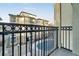 An exterior view of the building with a glimpse of a covered pool at 2230 Cheshire Bridge Rd # 412, Atlanta, GA 30324