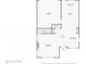 First-floor plan featuring a kitchen, living room, garage, and breakfast nook at 245 Fender Walk, Marietta, GA 30060