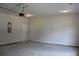 Spacious garage interior showing ample room for parking and storage at 80 Hawthorn Ln, Covington, GA 30014