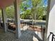 Charming covered front porch with white columns overlooks the landscaped yard at 1059 Dryden Ln # 11, Atlanta, GA 30319