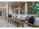 Inviting outdoor patio featuring comfortable seating and brick flooring at 1059 Dryden Ln # 11, Atlanta, GA 30319